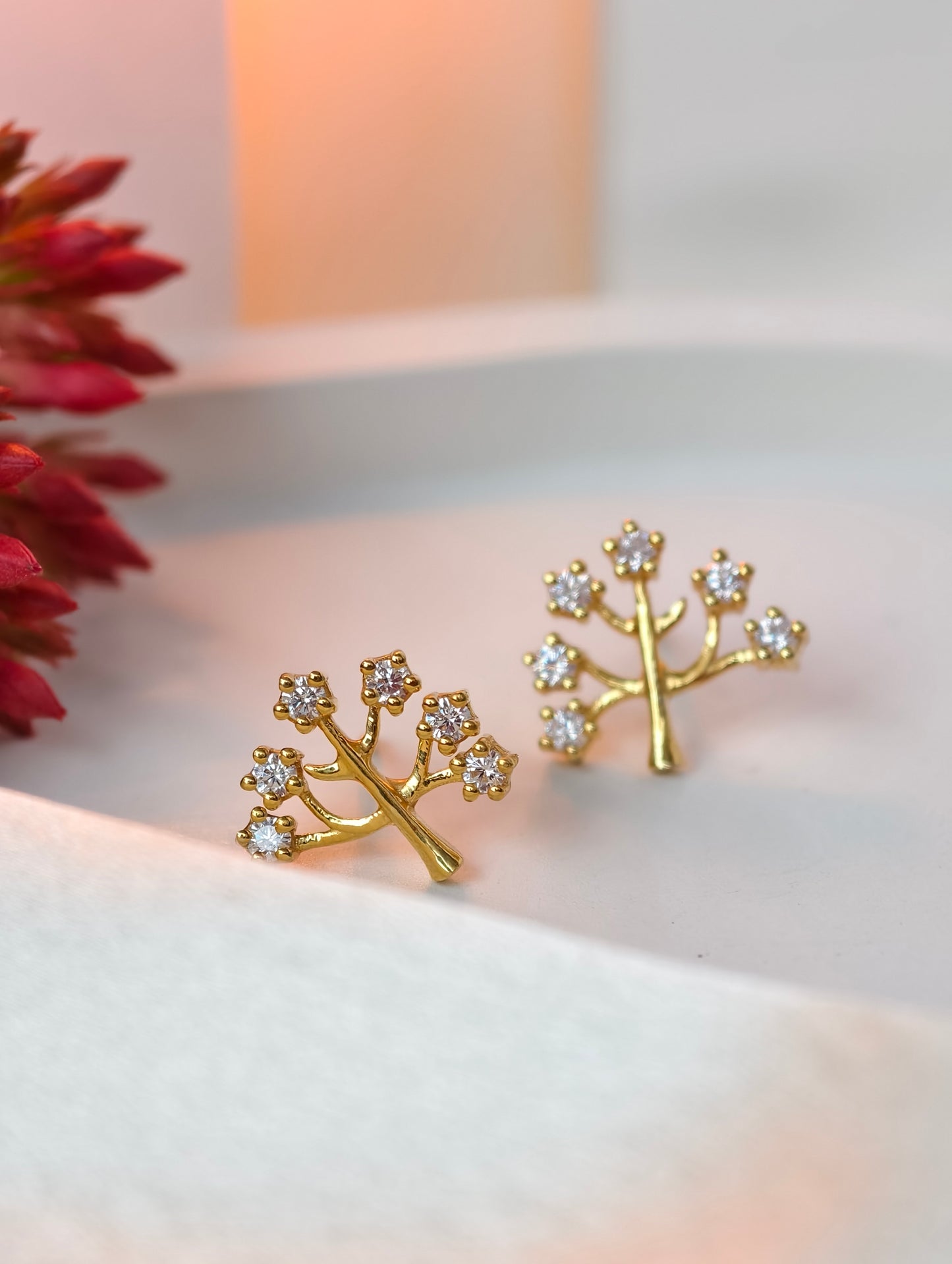 Aurora Bloom Studs
